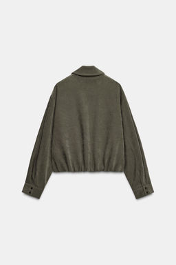 VOLUME BOMBER JACKET - Zara фото 13