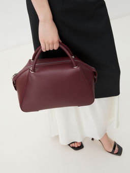 Женская сумка с ручками TENDANCE Артикул 4533415, бордовый