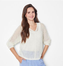 Женский ажурный пуловер Esmara