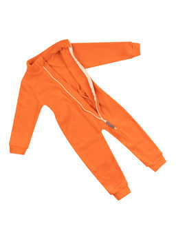 Комбинезон детский флисовый оранжевый