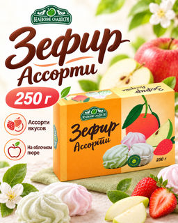 Зефир "Ассорти" 250г