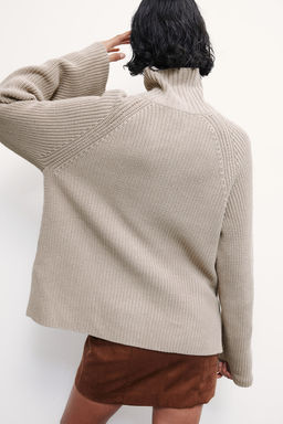Jersey de canale con media cremallera - H&m фото 3