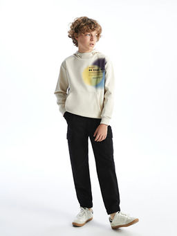 Beli Lastikli Erkek ?ocuk Kargo Jogger Pantolon