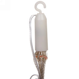 Гирлянда для дома на батарейках "Сфера" 160 ламп LED, d - 30 см, 2 реж.,IP-20, (3хАА), Теплый белый