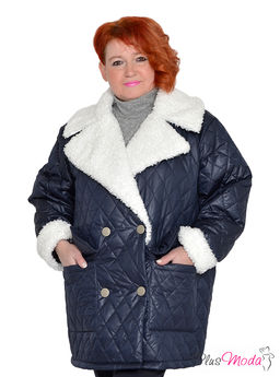 Жакет-парка Модель №1908 размеры 44-84 - Plusmoda фото 63