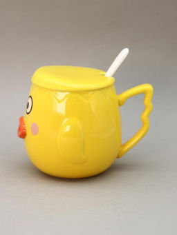 Кружка Cutie duckling, glasses, yellow (400 ml)