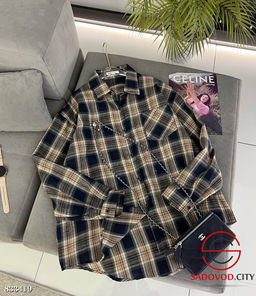 Рубашка женская в клетку - Bruno фото 2