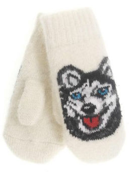 Варежки детские круговые Хаски 0511-2 - Рассказовские варежки фото 4