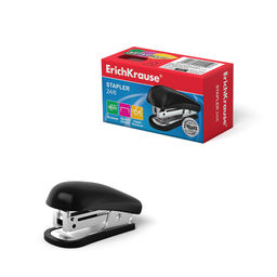 АКЦИЯ Цена за 12 шт. Мини-степлер №24/6 ErichKrause Compact до 20 листов, ассорти (в коробке по 1 шт.)