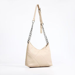 Сумка-багет на молнии, цвет бежевый - Simaland фото 3