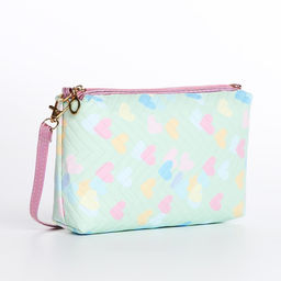 Сумка детская на молнии, цвет зелёный