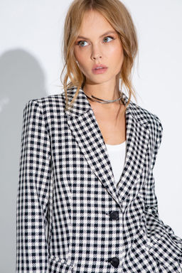 Жакет Pirs 4585 черно-белый  фото 5