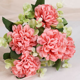 Цветок искусственный Гортензия 27 см / ZJ3179 /уп 2/1200/ - Галеонтрейд фото 7