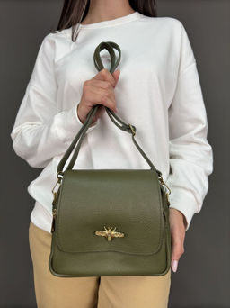 Сумка женская из телячьей кожи