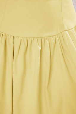 Mavi Belden Ac?lan Dokuma K?sa/Mini Elbise TWOSS25EL00865 - Trendyolmilla фото 19