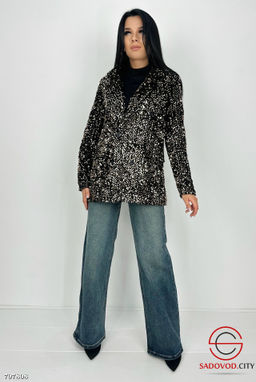 пиджак женский в паетках - Bruno фото 2