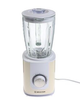 Блендер BRAYER 1205BR, стационарный, 1200 Вт, 1.75 л, 5 скоростей, бежевый