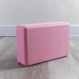 Блок для йоги и фитнеса спортивный 230х150х75 розовый / BY-120P /уп 100/ - Галеонтрейд фото 3
