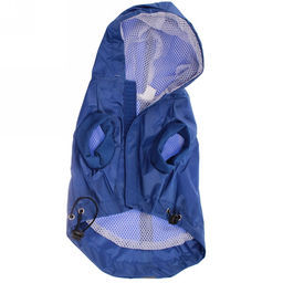 Дождевик-плащ для собаки "Молния" с капюшоном, размер L(34*50*31см)