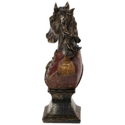 Фигурка декоративная "Бюст лошади", L13 W8 H24 см