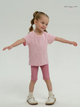 Костюм Актив лиловые сердечки-сухая роза - Sovalina фото 22