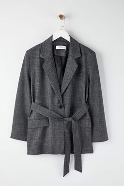 EXCLUSIVE Ozel Koleksiyon Antrasit Kusakl? Oversize Blazer Ceket TWOAW26BC00049 - Trendyolmilla фото 6