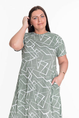 Платье 324105а Хаки - Елена фото 8