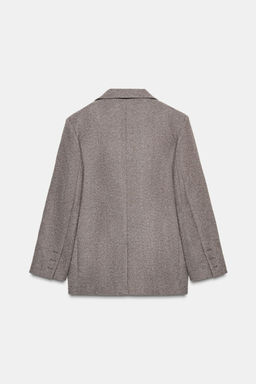 HERRINGBONE BLAZER WITH SHOULDER PADS - Zara фото 8