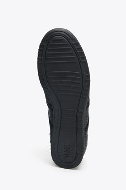 LEATHER TRAINERS - Zara фото 7