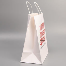 Пакет подарочный крафтовый Писец здорово, 28 32 15 см - Дарите счастье фото 3