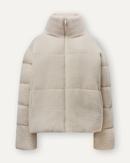 Стеганая куртка из искусственной овчины - Incity фото 9