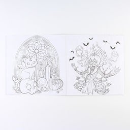 Раскраска-антистресс «Ведьмочка», 20 стр.