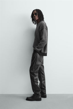 CONTRAST REVERSED SEAM JUMPER - Zara фото 12