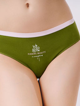 Женские трусы слипы Indefini (Арт.3193LUB)  фото 4