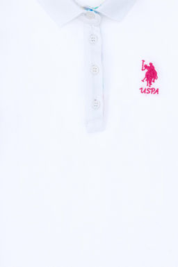 Girl White Basic T -For Неожиданная скидка в корзине - U.s. polo assn фото 4