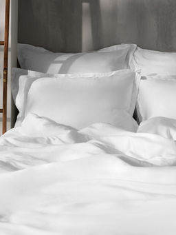 Пододеяльник 1.5-спальный SL Home, 180220 см, белый, тенсель - Sima-land home фото 4