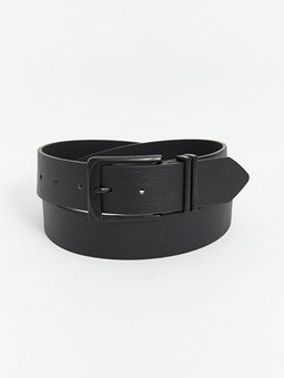 Deri G?r?n?ml? Erkek Kemer