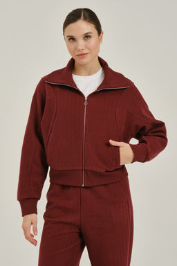 Олимпийка Бордовый COMMUTE Knit Track Top