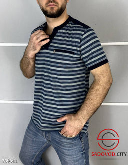 Футболка мужская в полоску