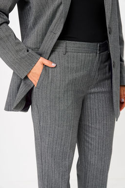 Костюм БелЭльСтиль 762/609 елочка серая фото 4