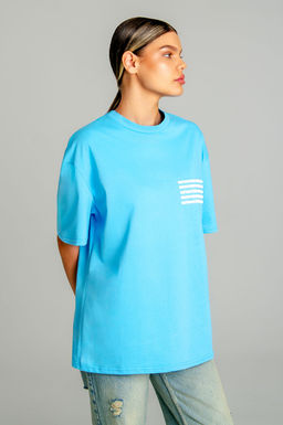 Арт. 3157 Футболка женская 42-48 (4 шт) Цвет:небесный - Калинка фото 66