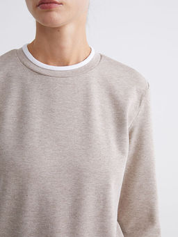 Bisiklet Yaka Kad?n Sweatshirt