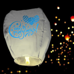 Фонарик желаний С днём рождения, шарики - Страна карнавалия фото 7