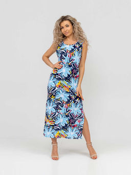 Сарафан женский, цвет синий