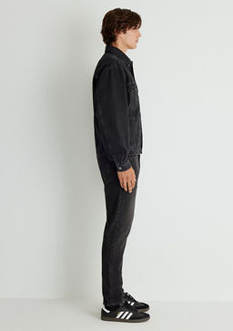 Ryan Antrasit Denim Jean Ceket - Mavi фото 5