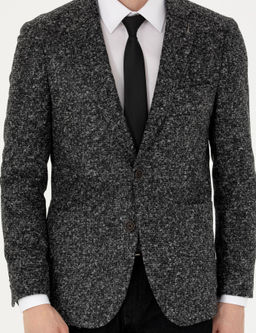 Куртка из смесовой шерсти дымчатого кроя Ex.Slim Fit - Cacharel фото 6