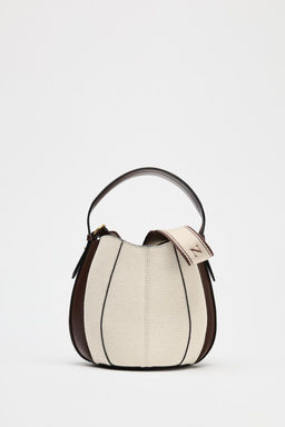 TOPSTITCH BUCKET BAG - Zara фото 7