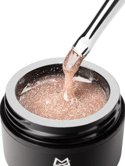 Manita Professional Гель моделирующий для ногтей с хлопьями юки / Builder Gel Flash №04, 15 мл