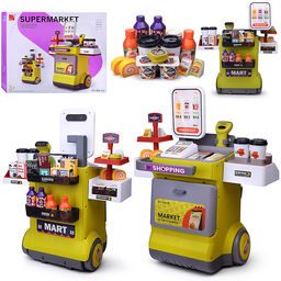 Игровой набор супермаркет "Добро пожаловать!" (48 предметов) в коробке
