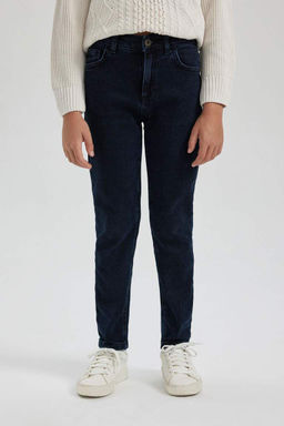 Джинсовые брюки узкого кроя для мальчиков скинни - Defacto фото 8